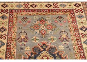 Tappeto Kazak Stilizzato Grigio Beige 96x147 Cm