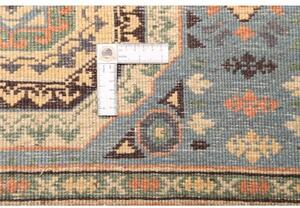 Tappeto Kazak Washed Stilizzato Blu Cielo Beige 123x173 Cm