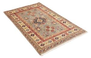 Tappeto Kazak Stilizzato Grigio Beige 96x147 Cm