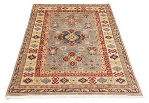 Tappeto Kazak Stilizzato Grigio Beige 96x147 Cm