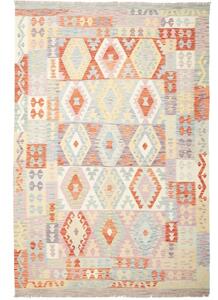 Tappeto Kilim Geometrico Multicolore 198x298 Cm