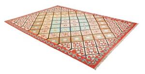Tappeto Kilim Geometrico Multicolore 208x293 Cm
