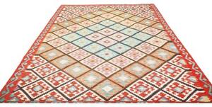 Tappeto Kilim Geometrico Multicolore 208x293 Cm
