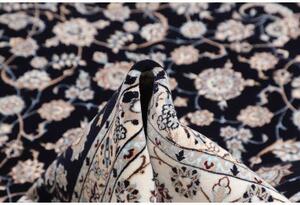 Tappeto Nain 6la Floreale Blu Scuro Avorio 255x323 Cm