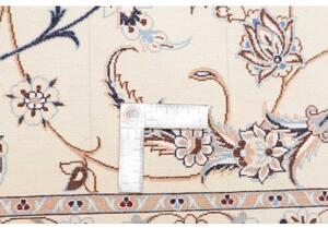 Tappeto Nain 6la Floreale Avorio Blu 255x316 Cm