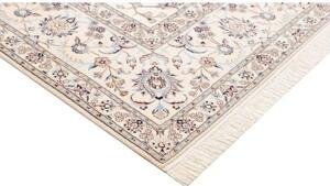 Tappeto Nain 6la Floreale Avorio Blu 255x316 Cm