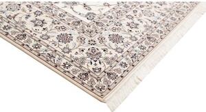 Tappeto Nain 6la Floreale Avorio Blu 251x356 Cm
