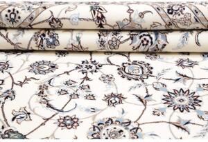 Tappeto Nain 6la Floreale Avorio Blu 258x356 Cm