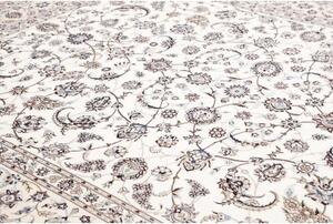 Tappeto Nain 6la Floreale Avorio Blu 251x356 Cm