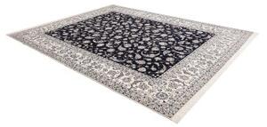 Tappeto Nain 6la Floreale Blu Scuro Avorio 255x323 Cm