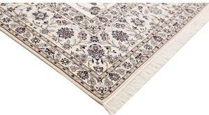 Tappeto Nain 6la Floreale Avorio Blu 258x356 Cm