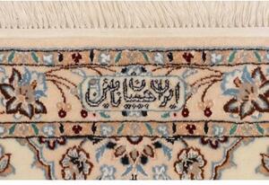 Tappeto Nain 6la Floreale Blu Scuro Avorio 260x310 Cm