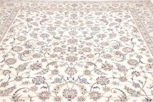 Tappeto Nain 6la Floreale Avorio Blu 255x316 Cm