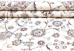 Tappeto Nain 6la Floreale Avorio Blu 255x307 Cm