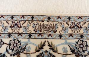 Tappeto Nain 6la Floreale Blu Scuro Avorio 255x323 Cm