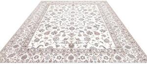 Tappeto Nain 6la Floreale Avorio Blu 255x307 Cm