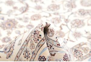 Tappeto Nain 6la Floreale Avorio Blu 255x316 Cm