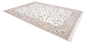 Tappeto Nain 6la Floreale Avorio Blu 258x359 Cm