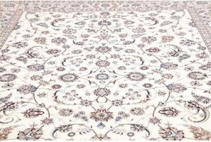 Tappeto Nain 6la Floreale Avorio Blu 258x359 Cm