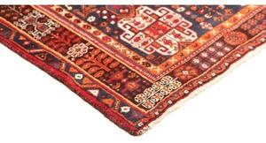 Tappeto Shiraz Stilizzato Rosso Blu Scuro 160x260 Cm
