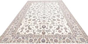Tappeto Nain 6la Floreale Avorio Blu 258x359 Cm