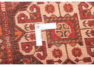 Tappeto Shiraz Stilizzato Rosso Blu 213x313 Cm