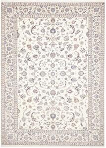 Tappeto Nain 6la Floreale Avorio Blu 258x359 Cm