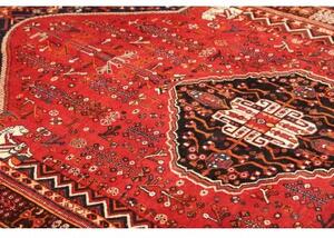 Tappeto Shiraz Stilizzato Rosso Blu Scuro 160x260 Cm