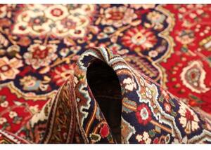 Tappeto Tabriz Stilizzato Rosso Blu Scuro 256x338 Cm