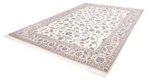 Tappeto Nain 6la Floreale Avorio Blu 258x359 Cm