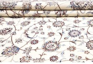 Tappeto Nain 6la Floreale Avorio Blu 258x359 Cm