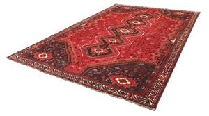 Tappeto Shiraz Stilizzato Rosso Blu Scuro 235x337 Cm