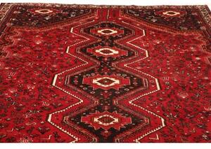 Tappeto Shiraz Stilizzato Rosso Blu Scuro 235x337 Cm