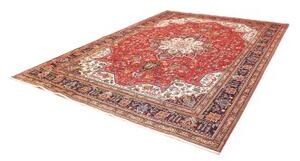 Tappeto Tabriz Stilizzato Rosso Blu Scuro 255x347 Cm