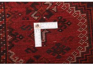 Tappeto Shiraz Stilizzato Rosso Scuro Nero 186x260 Cm