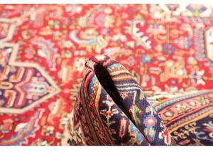 Tappeto Tabriz Stilizzato Rosso Blu Scuro 255x347 Cm