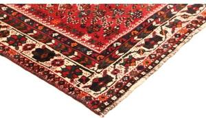 Tappeto Shiraz Geometrico Rosso Blu Scuro 205x293 Cm