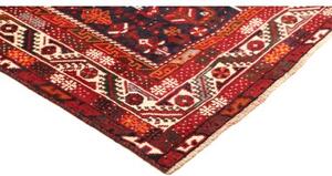 Tappeto Shiraz Geometrico Rosso Blu Scuro 220x290 Cm