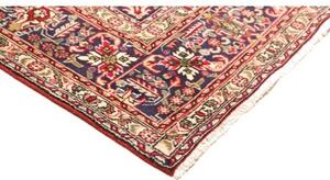 Tappeto Tabriz Stilizzato Rosso Blu Scuro 205x315 Cm
