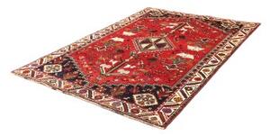 Tappeto Shiraz Figurativo Rosso Blu Scuro 175x260 Cm
