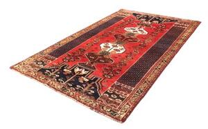 Tappeto Shiraz Stilizzato Rosso Blu Scuro 163x260 Cm