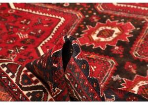 Tappeto Shiraz Stilizzato Rosso Blu Scuro 235x337 Cm