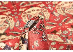 Tappeto Shiraz Geometrico Rosso Beige 155x240 Cm