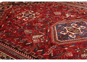 Tappeto Shiraz Stilizzato Rosso Blu 213x313 Cm