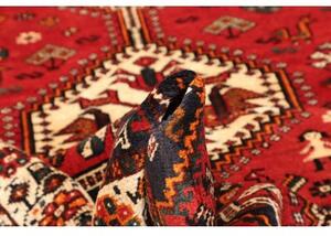 Tappeto Shiraz Stilizzato Rosso Blu Scuro 170x255 Cm