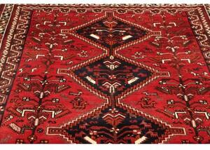 Tappeto Shiraz Geometrico Rosso Blu Scuro 180x260 Cm