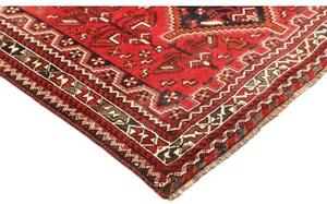 Tappeto Shiraz Geometrico Rosso Blu Scuro 180x260 Cm