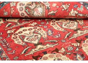 Tappeto Shiraz Geometrico Rosso Beige 155x240 Cm