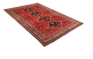 Tappeto Shiraz Geometrico Rosso Blu Scuro 180x260 Cm