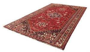 Tappeto Shiraz Stilizzato Rosso Blu 213x313 Cm